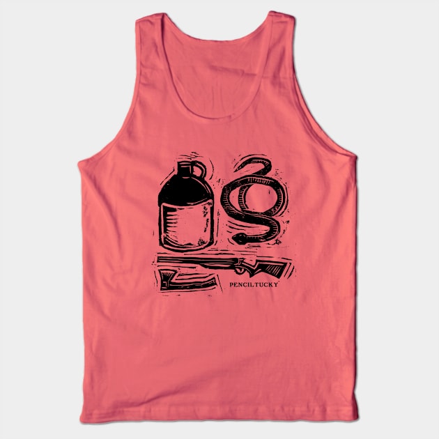 Moonshiner Tank Top by Penciltucky